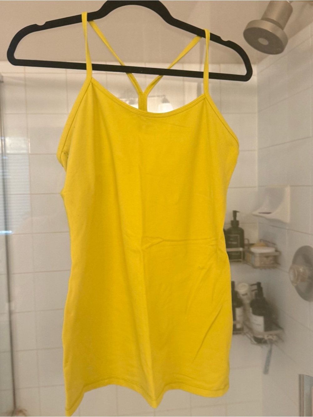 Lululemon Power Y Tank in Split Pea Size 8